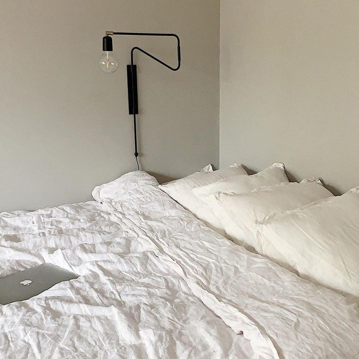 Ersora Moderne Minimaliste Balançoire Plug-in Métal Applique Murale - Neutralighting
