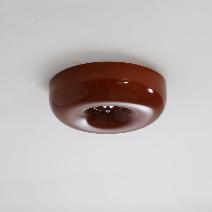 Afralia Plafonnier Moderne en Verre Tourbillonnant - Neutralighting