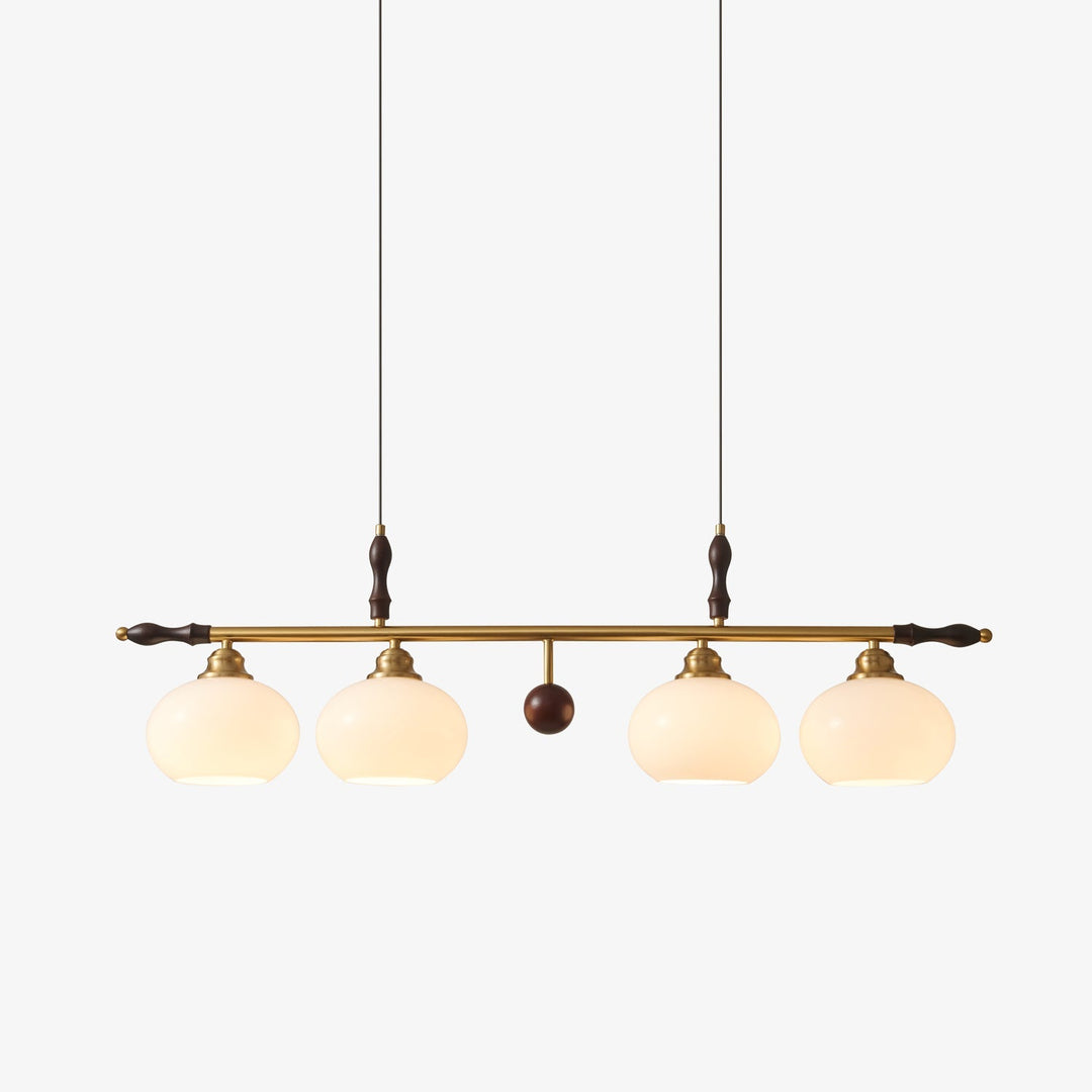 Sylvara Lampe Pendante en Bois et Verre Premium - Neutralighting