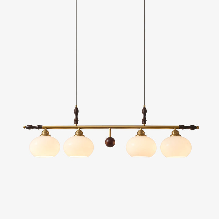 Sylvara Lampe Pendante en Bois et Verre Premium - Neutralighting