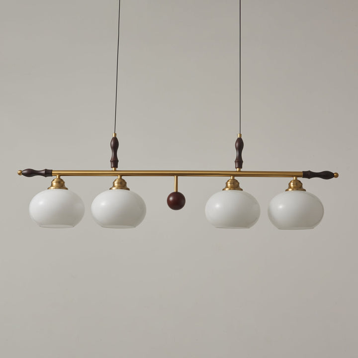 Sylvara Lampe Pendante en Bois et Verre Premium - Neutralighting