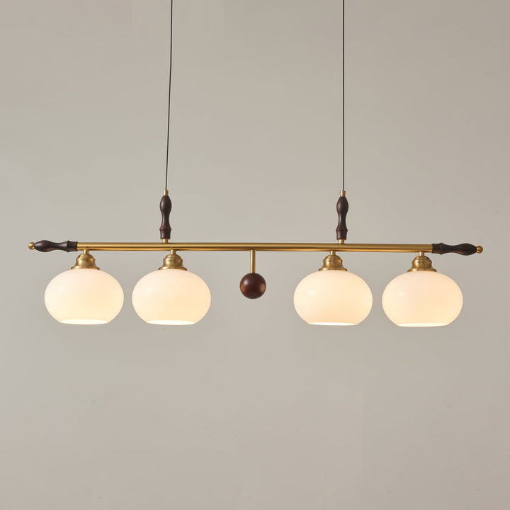 Sylvara Lampe Pendante en Bois et Verre Premium - Neutralighting