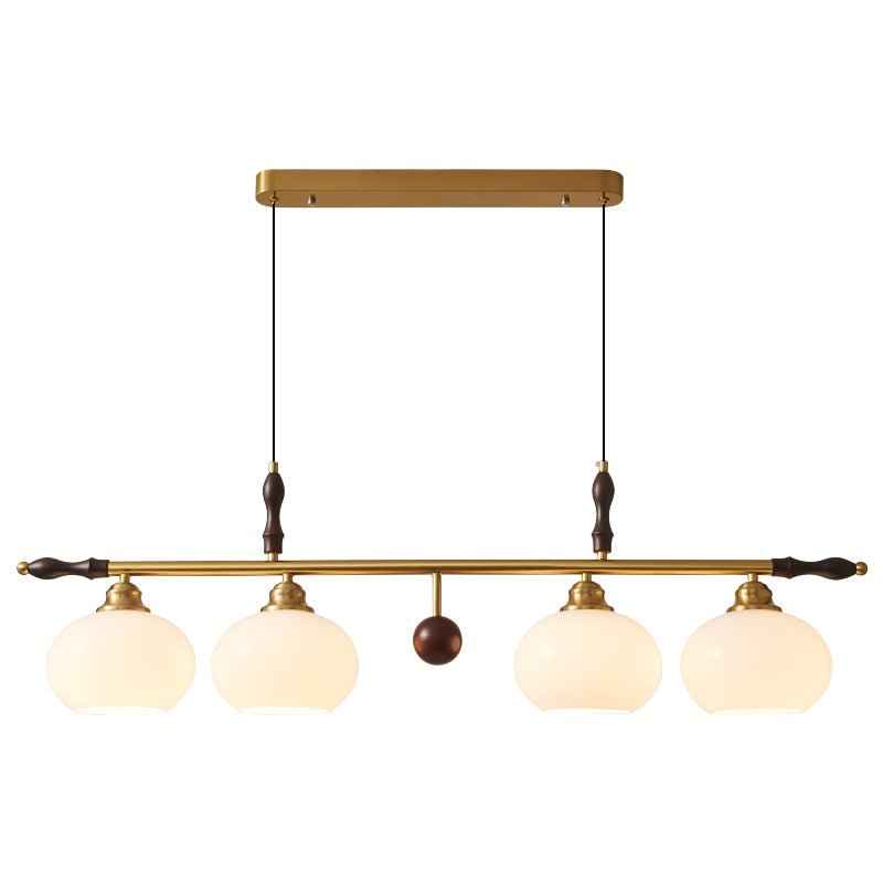 Sylvara Lampe Pendante en Bois et Verre Premium - Neutralighting