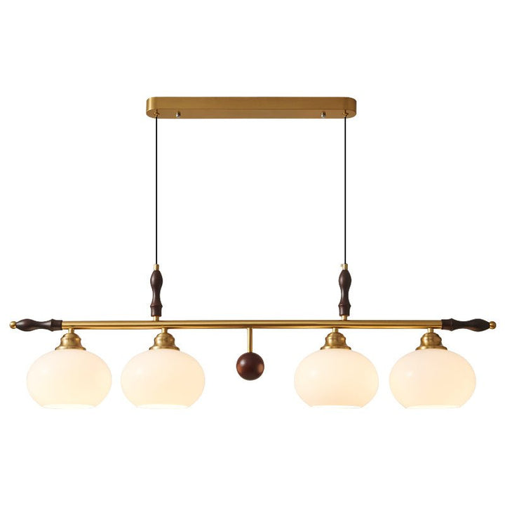 Sylvara Lampe Pendante en Bois et Verre Premium - Neutralighting
