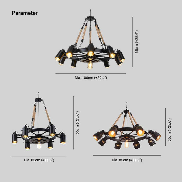 Suspension Epoch Métal LED V7