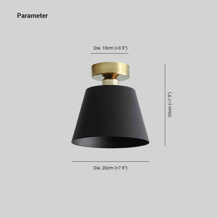 Plafonnier Arisha Métal LED V20
