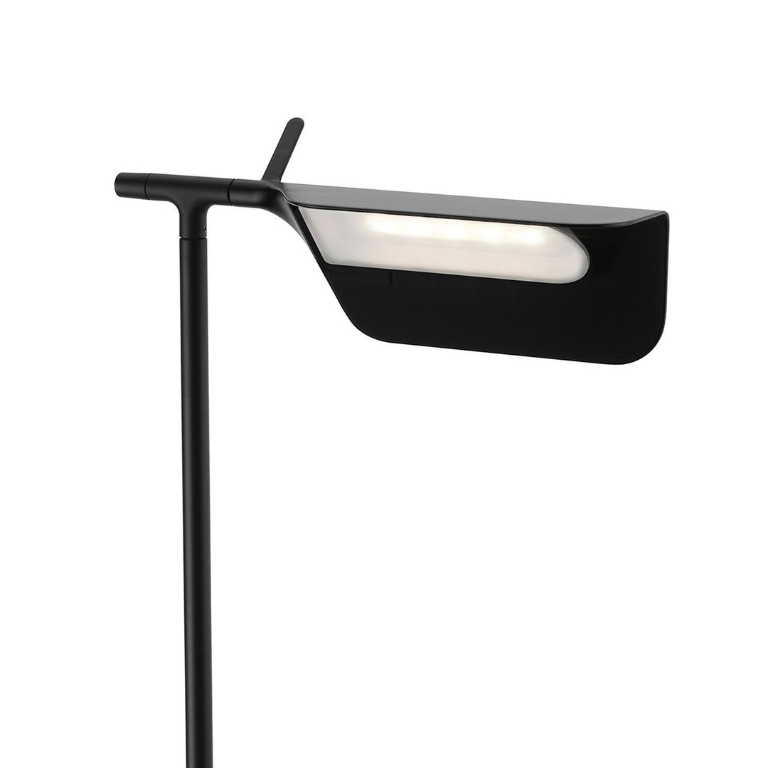 Ray Lampadaire Linéaire Minimaliste, Métal/Acrylique, Noir, Salon - Neutralighting