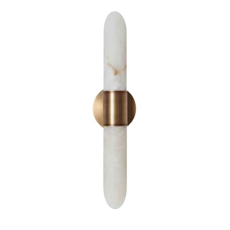 Elsolor Laiton 10cm Blanc Moderne