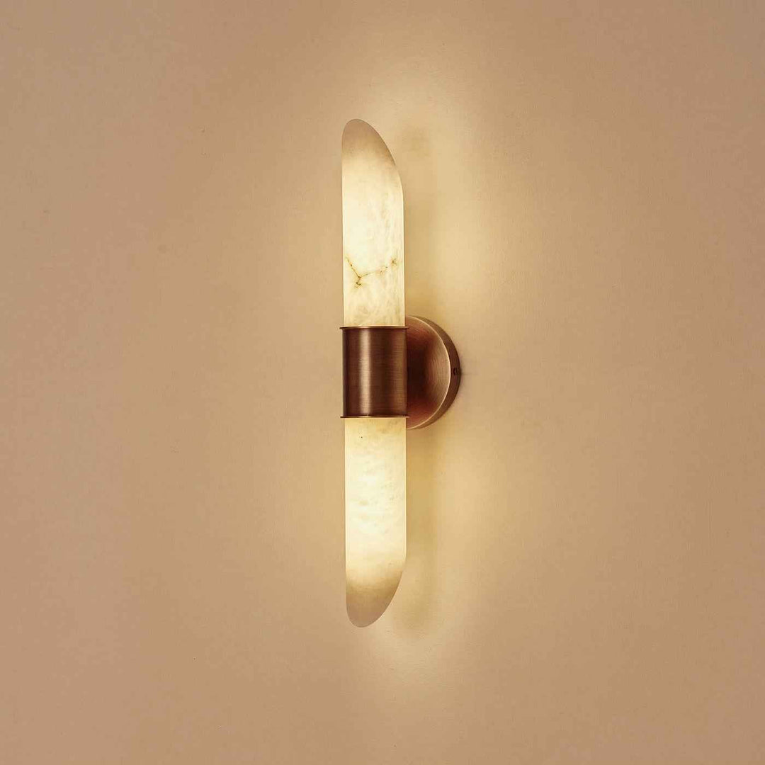 Elsolor Laiton 10cm Blanc Moderne