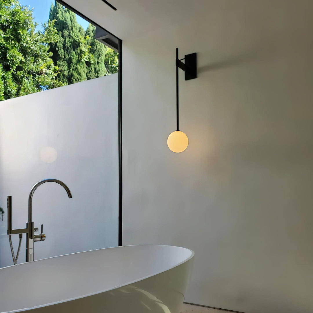 Luna Applique Murale Minimaliste en Verre - Neutralighting