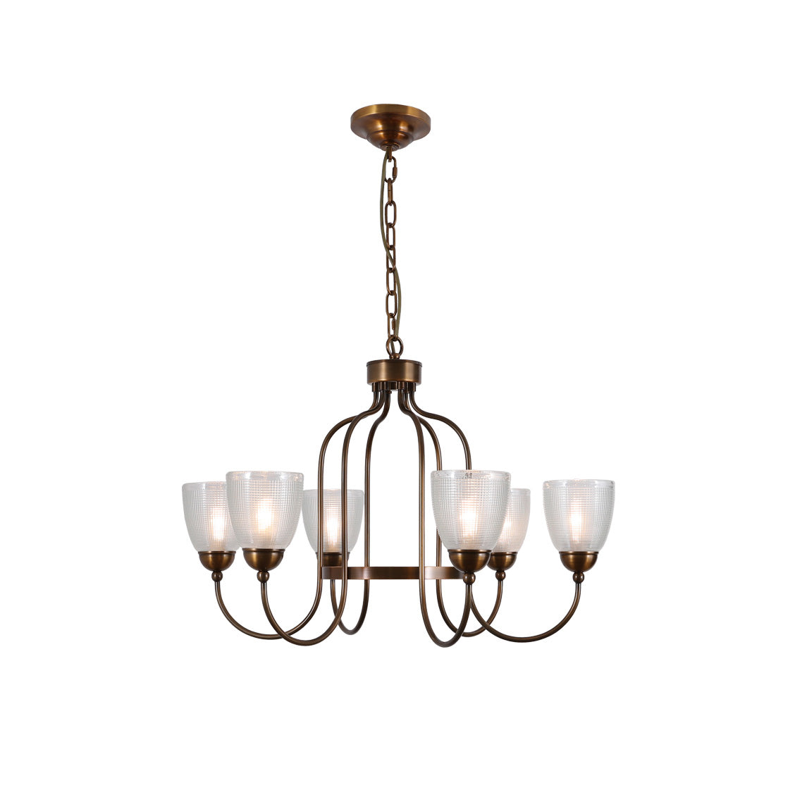 Caraeara Postmodern Luxe Verre Lustre - Neutralighting