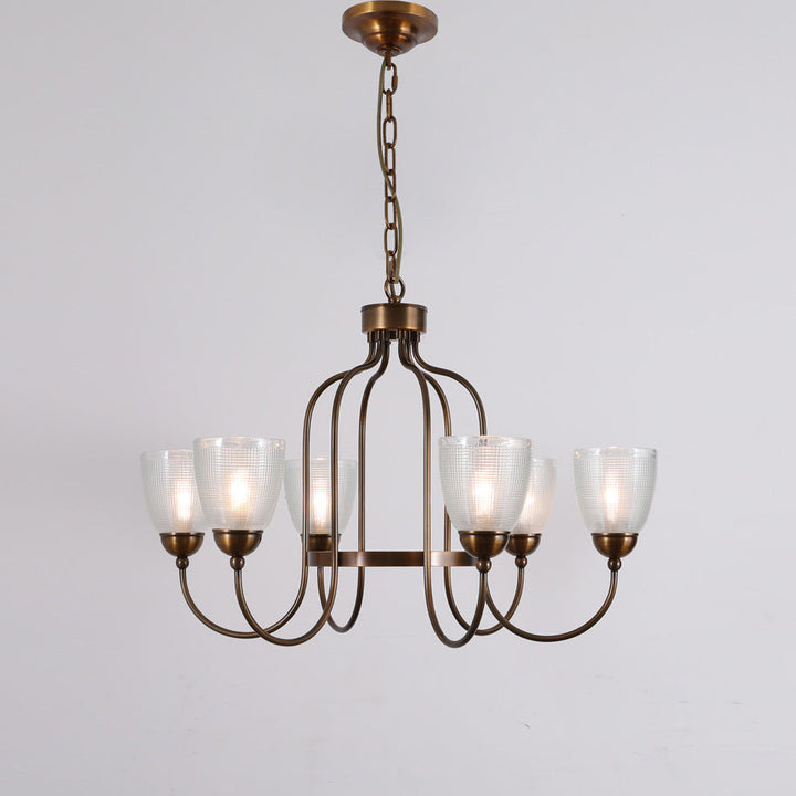 Caraeara Postmodern Luxe Verre Lustre - Neutralighting