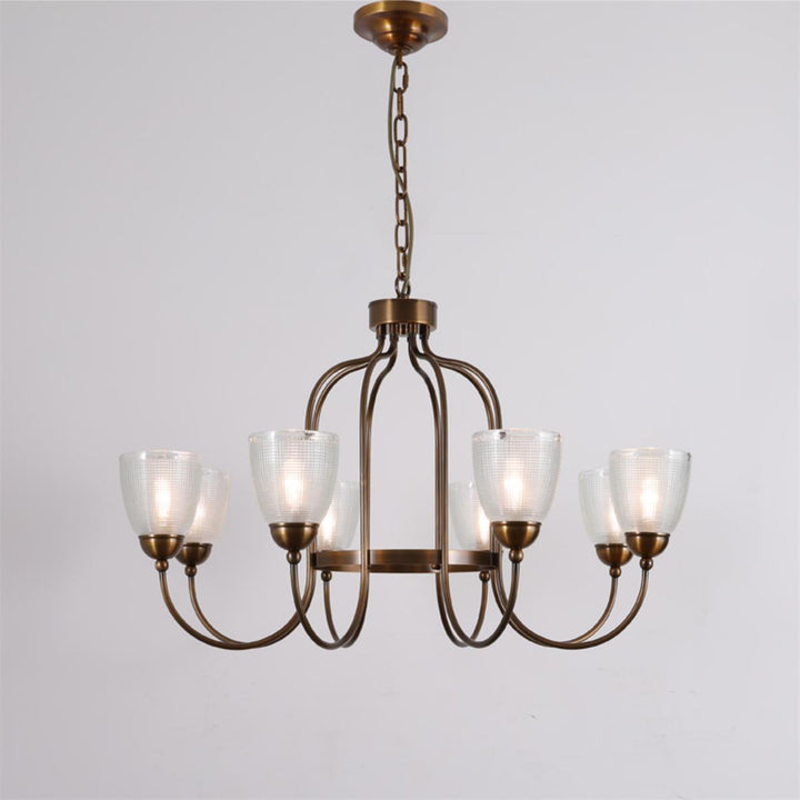 Caraeara Postmodern Luxe Verre Lustre - Neutralighting