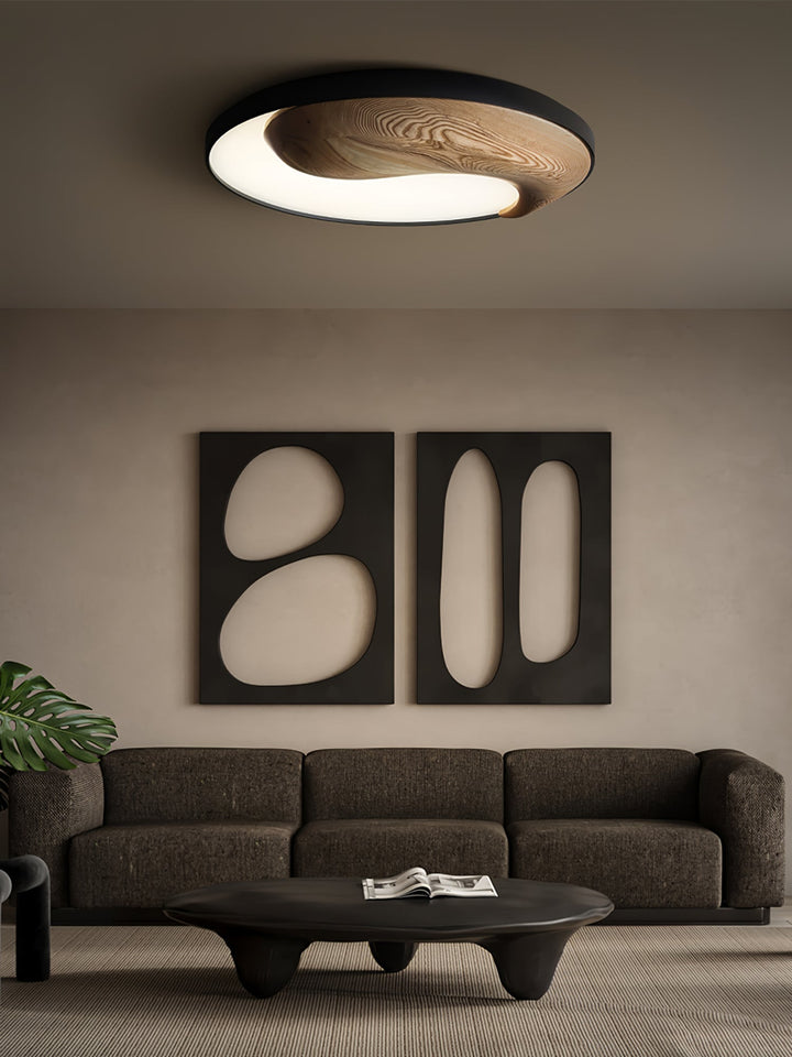 Ivelor Lampe de Plafond en Bois Minimaliste Balance - Neutralighting