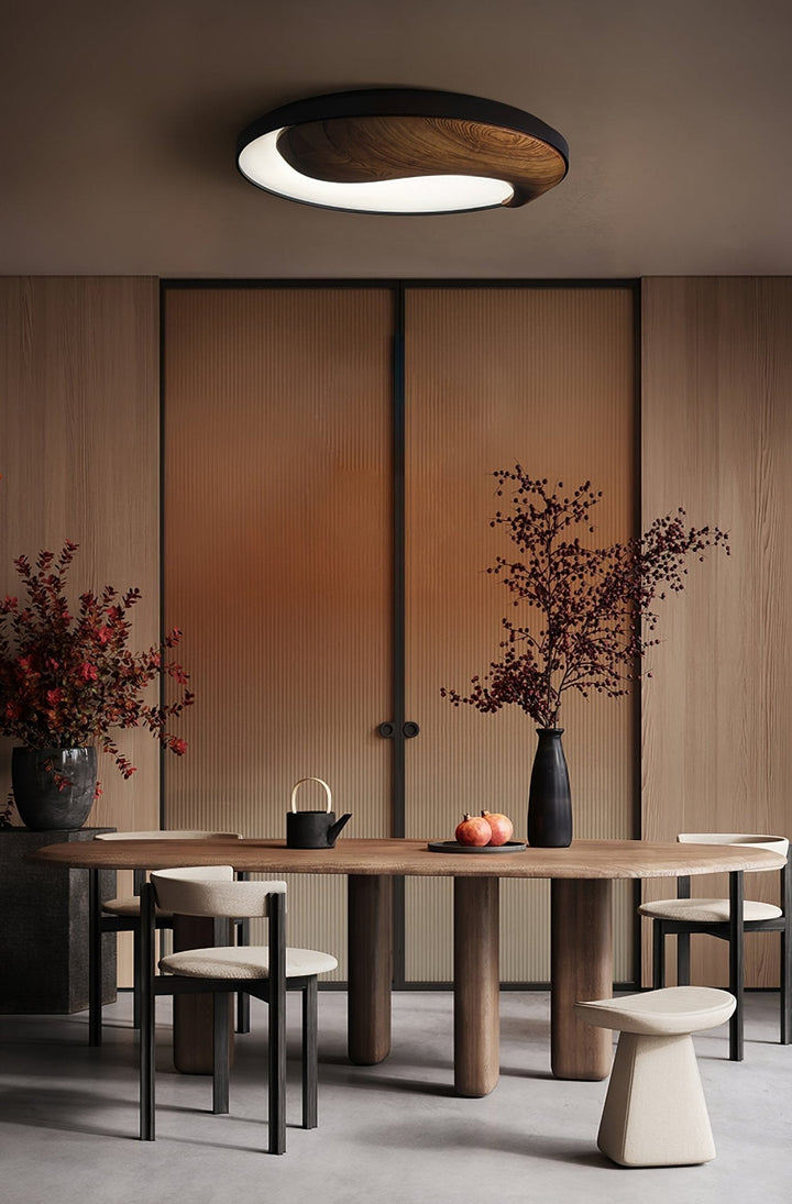 Ivelor Lampe de Plafond en Bois Minimaliste Balance - Neutralighting