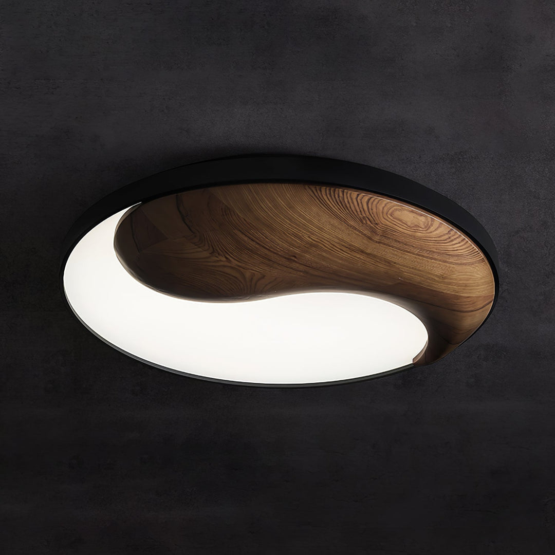 Ivelor Lampe de Plafond en Bois Minimaliste Balance - Neutralighting