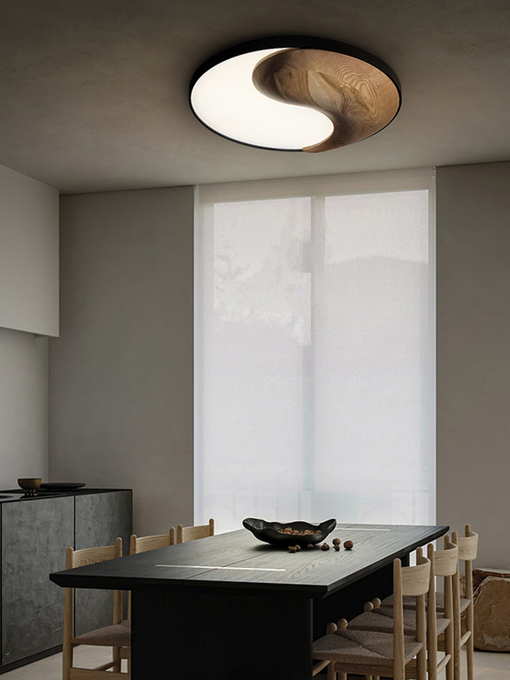 Ivelor Lampe de Plafond en Bois Minimaliste Balance - Neutralighting