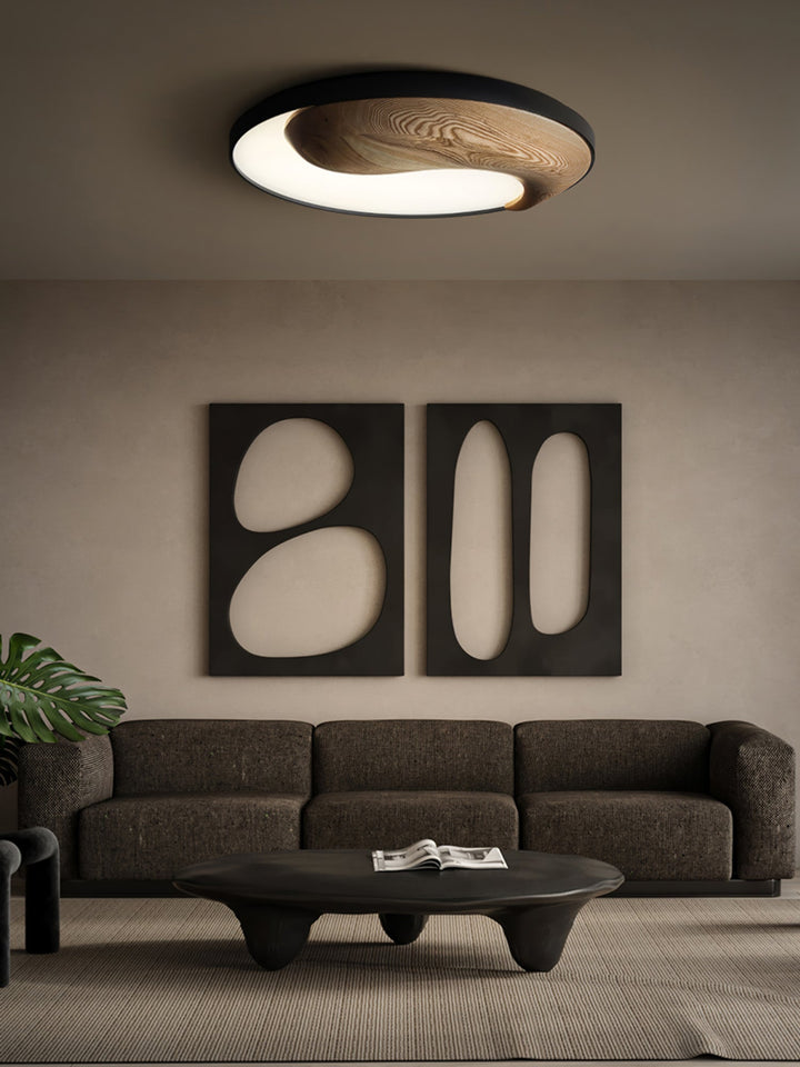 Ivelor Lampe de Plafond en Bois Minimaliste Balance - Neutralighting