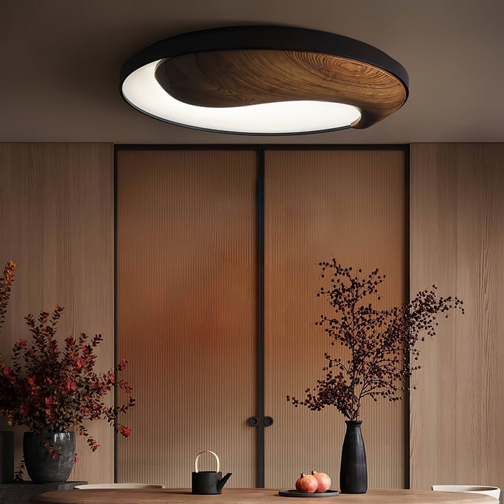 Ivelor Lampe de Plafond en Bois Minimaliste Balance - Neutralighting