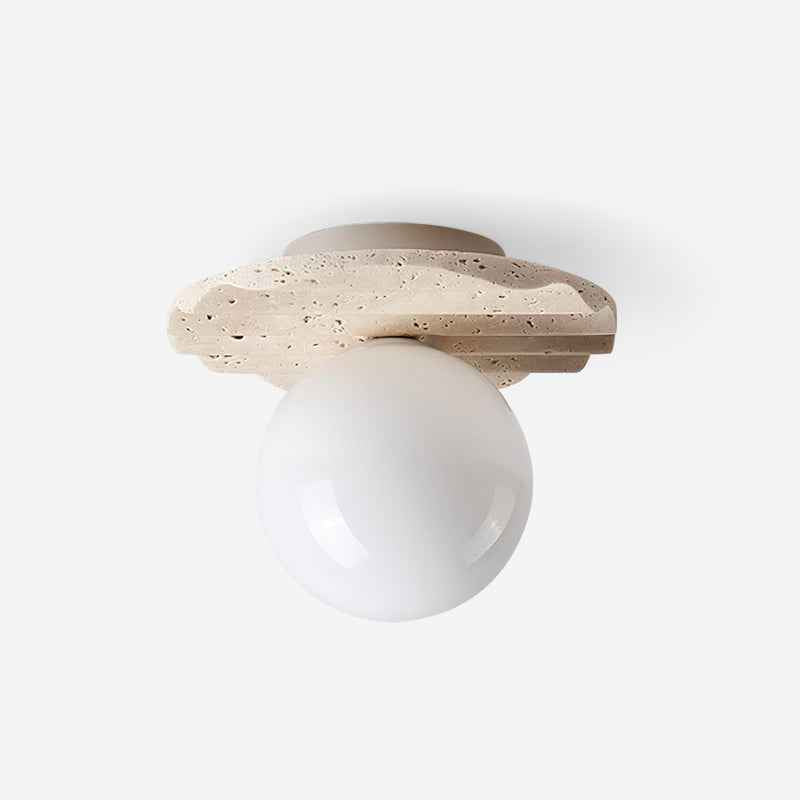Plafonnier Ritta en Verre – Élégance Plafonnier