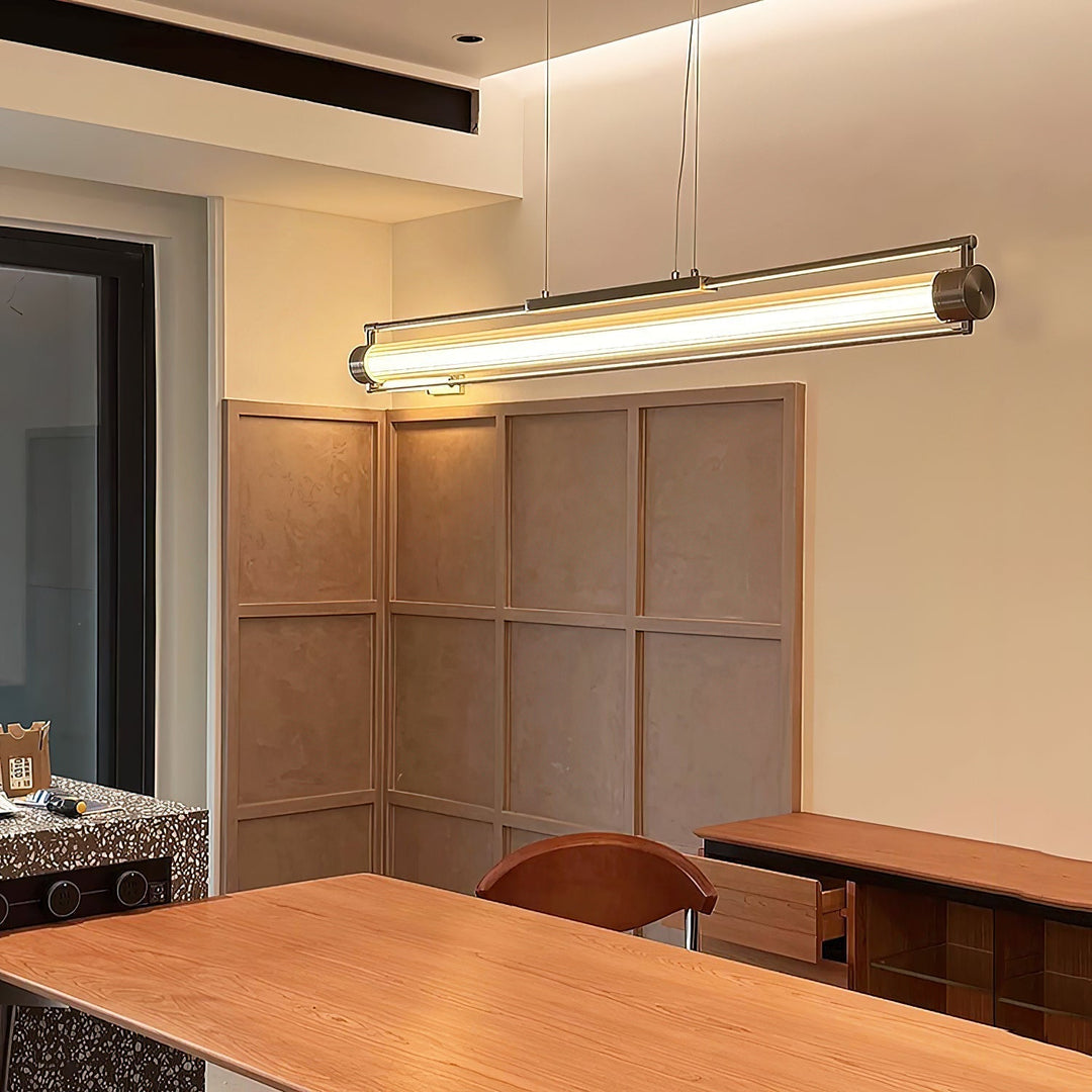 Lylorel Moderne Minimaliste Baguette Magique Verre Suspension - Neutralighting