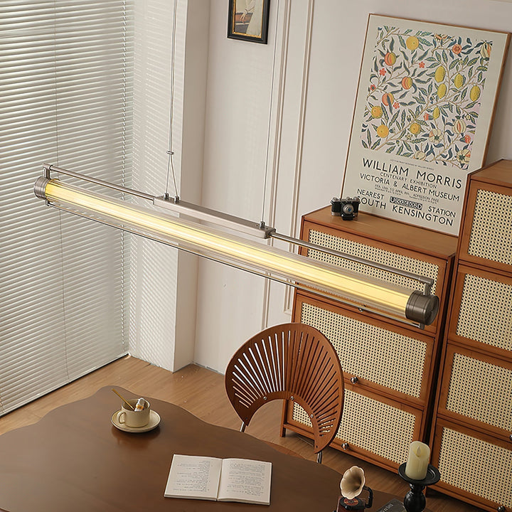 Lylorel Moderne Minimaliste Baguette Magique Verre Suspension - Neutralighting