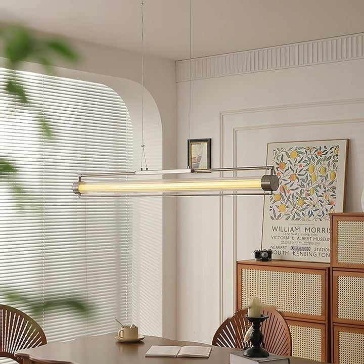 Lylorel Moderne Minimaliste Baguette Magique Verre Suspension - Neutralighting