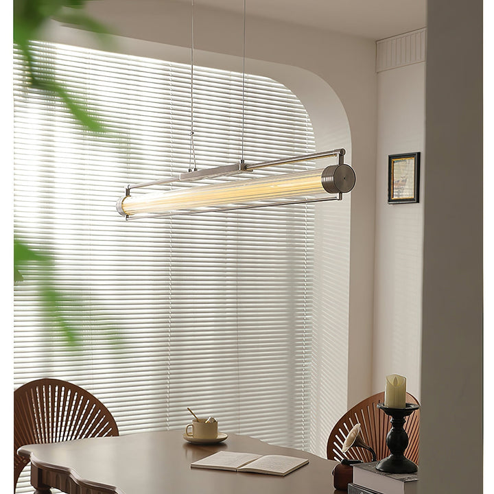 Lylorel Moderne Minimaliste Baguette Magique Verre Suspension - Neutralighting