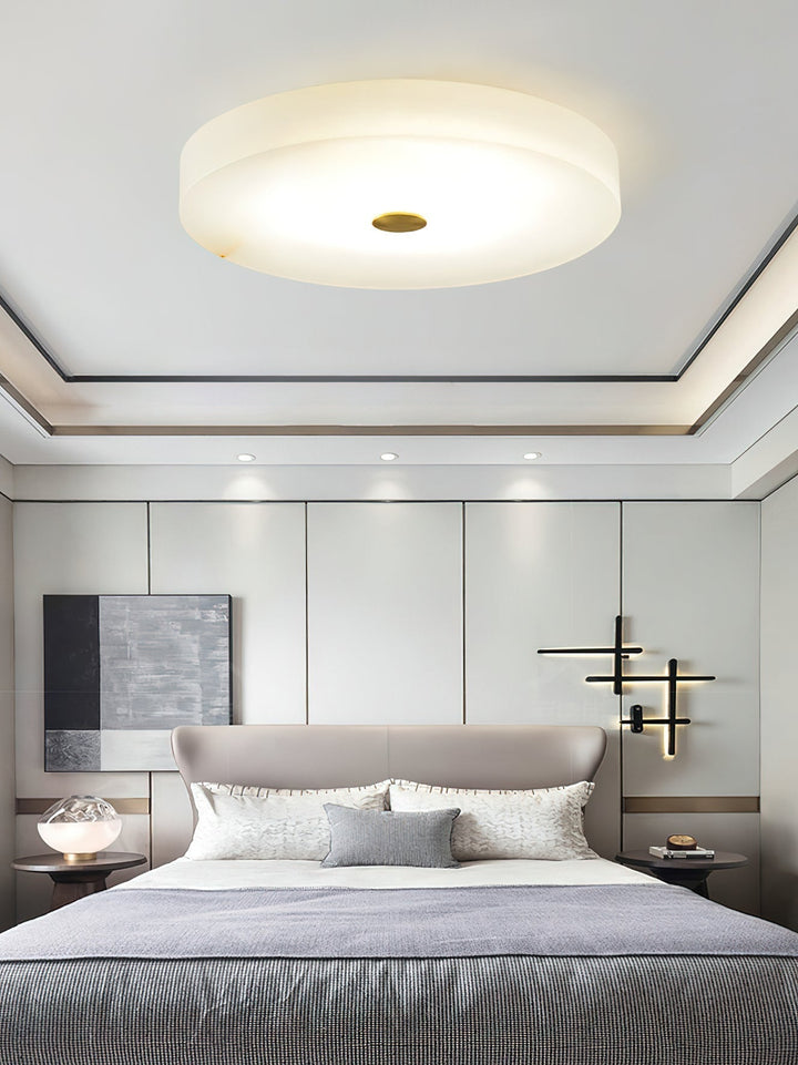 Unorir Moderne Minimaliste Albâtre Plafonnier - Neutralighting