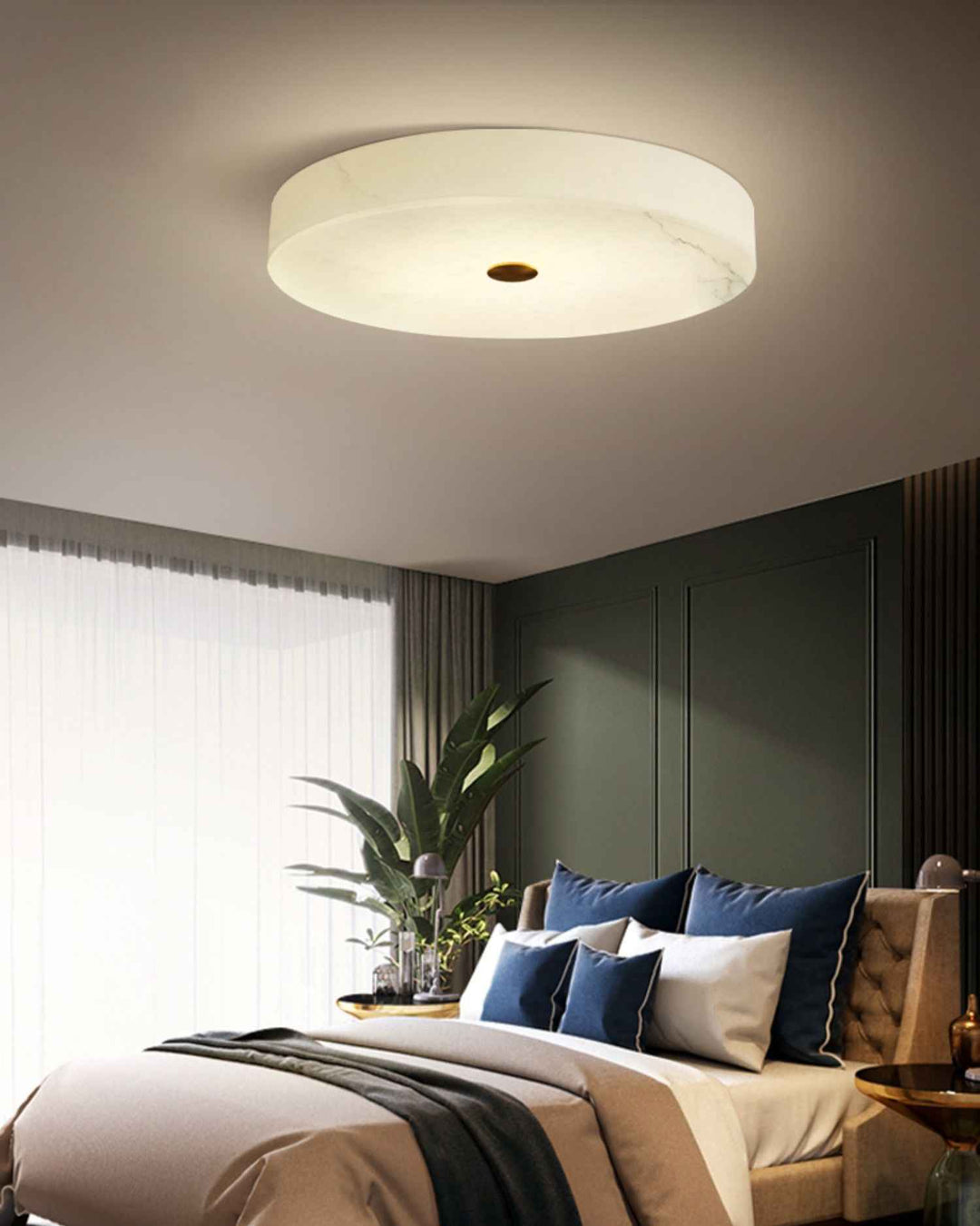 Unorir Laiton 30cm Blanc LED 24W