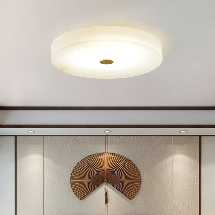 Unorir Moderne Minimaliste Albâtre Plafonnier - Neutralighting