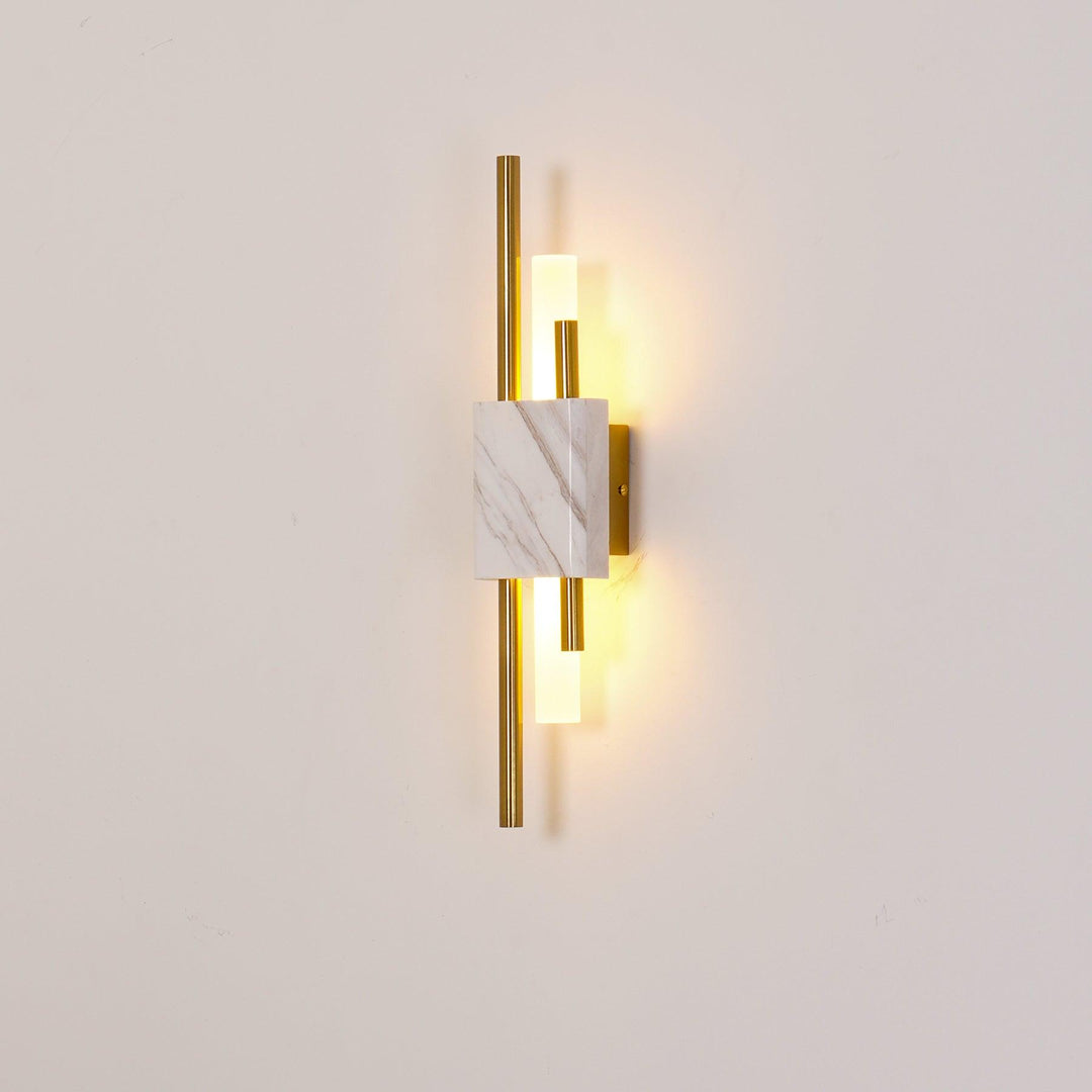 Trista Premium Nordic Art Plug In Marble Wall Light - Neutralighting