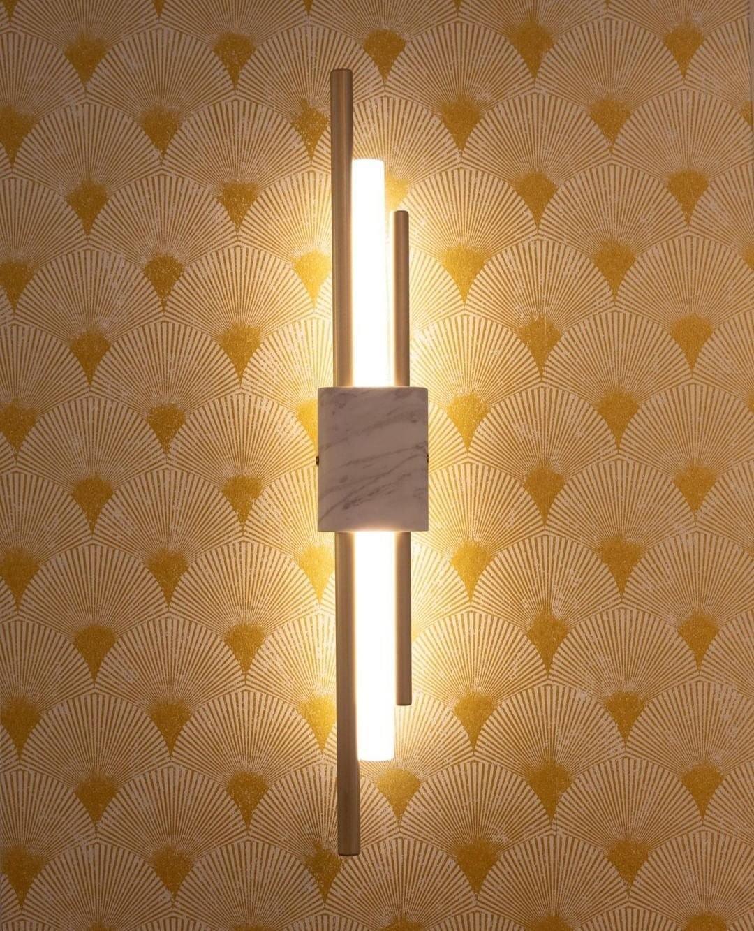 Trista Premium Nordic Art Plug In Marble Wall Light - Neutralighting
