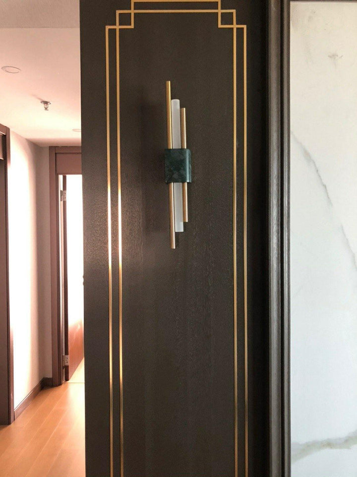 Trista Premium Nordic Art Plug In Marble Wall Light - Neutralighting