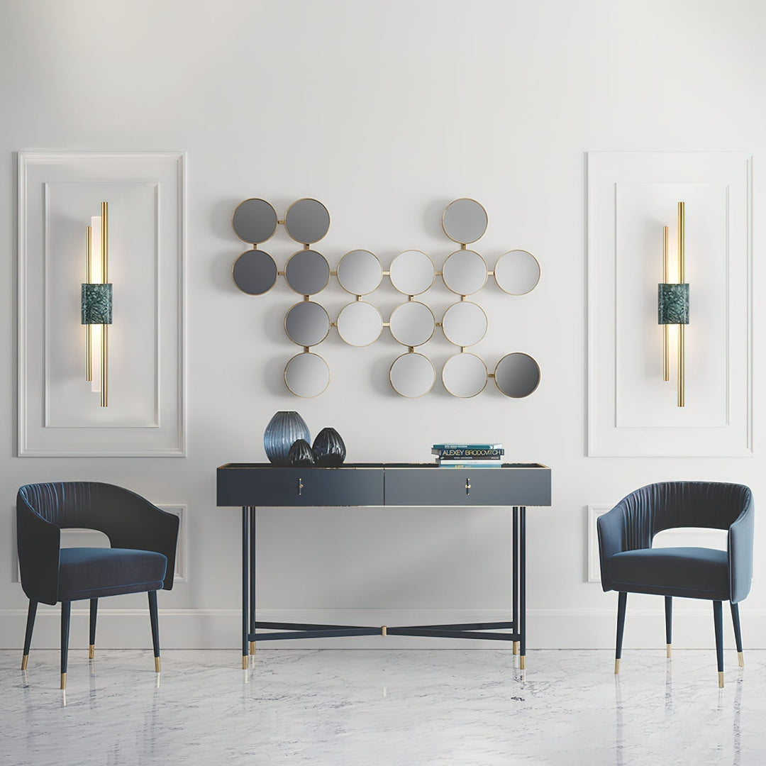 Trista Premium Nordic Art Plug In Marble Wall Light - Neutralighting
