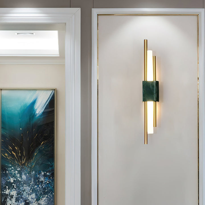 Trista Premium Nordic Art Plug In Marble Wall Light - Neutralighting