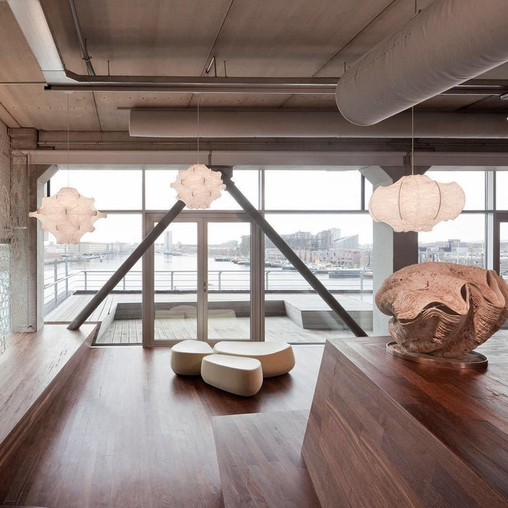 Lumina Suspension en Soie Contemporaine - Neutralighting