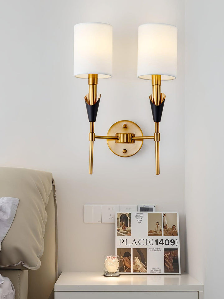 Eurzorira Applique Murale Tissu - Neutralighting