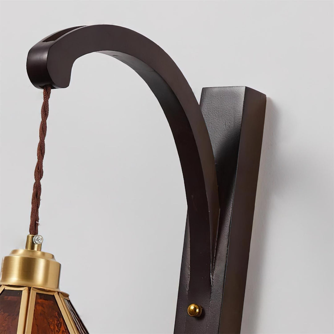 Clario Applique Murale Tavelle Verre Fleur - Neutralighting