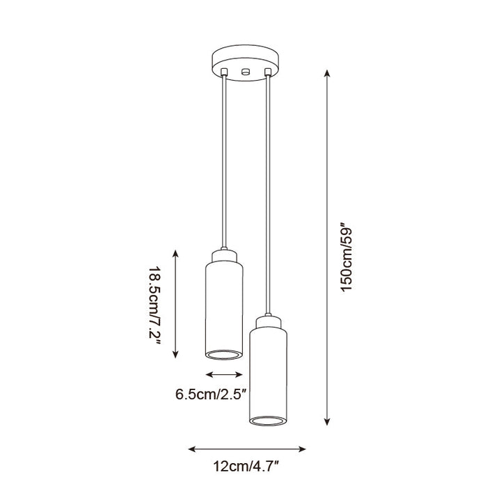 Fioden Suspension Minimaliste - Neutralighting