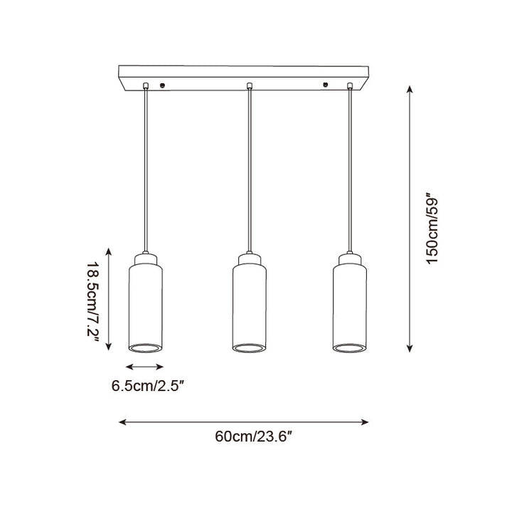 Fioden Suspension Minimaliste - Neutralighting