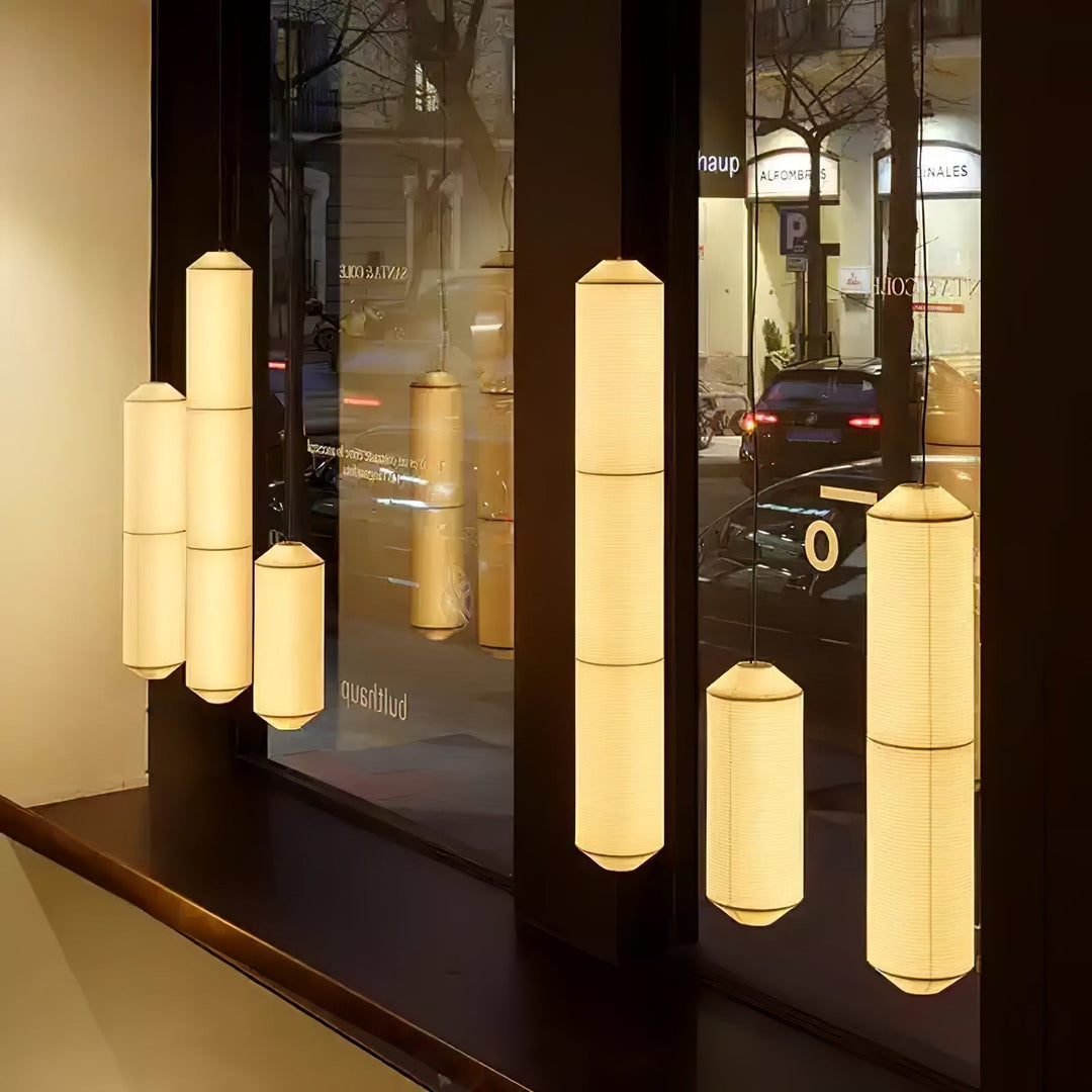 Citheis Suspension Moderne en Soie de Mûrier Naturelle - Neutralighting