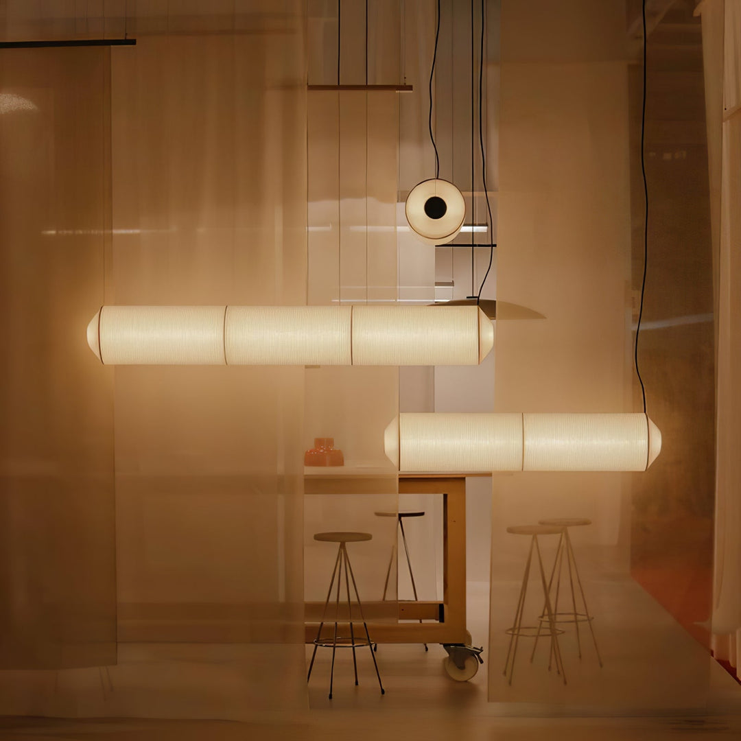 Citheis Suspension Moderne en Soie de Mûrier Naturelle - Neutralighting