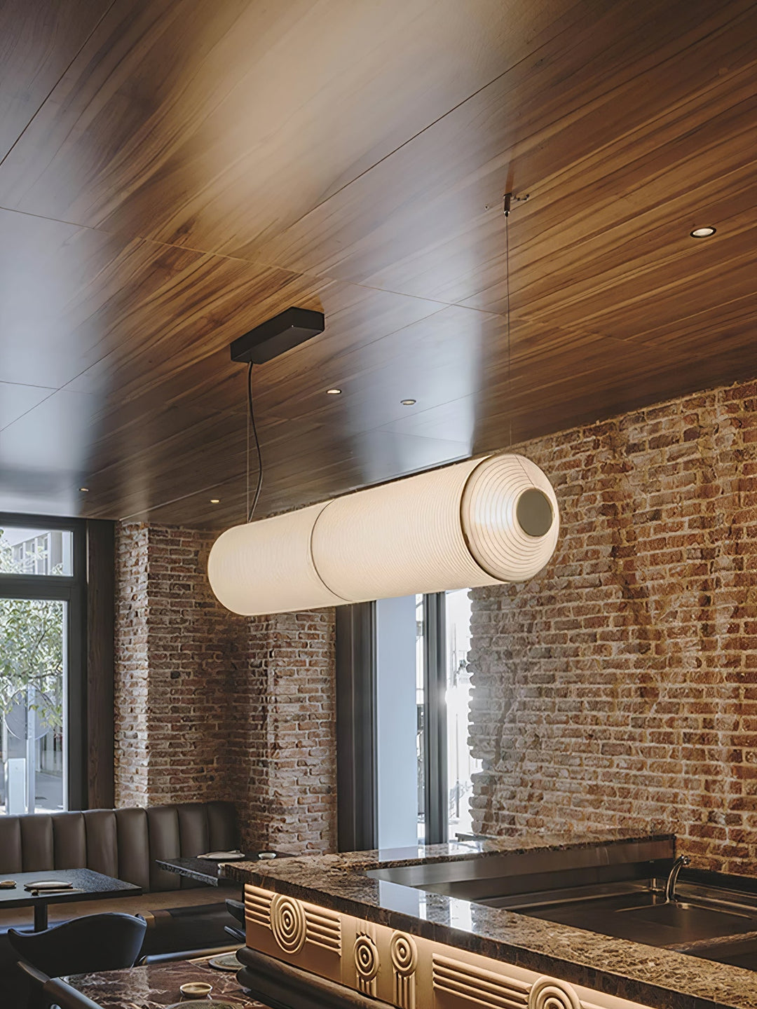 Citheis Suspension Moderne en Soie de Mûrier Naturelle - Neutralighting