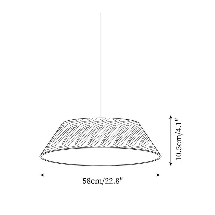Novain Suspension en grain de bois - Neutralighting