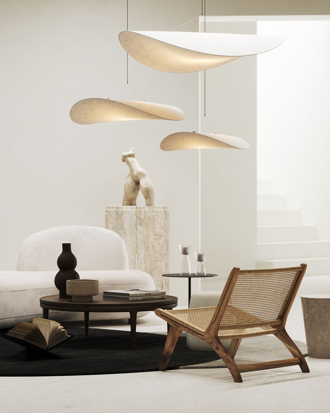 Twist Suspension Lampe Contemporaine Swag - Neutralighting