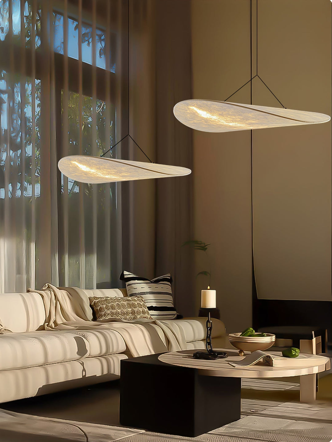 Twist Suspension Lampe Contemporaine Swag - Neutralighting