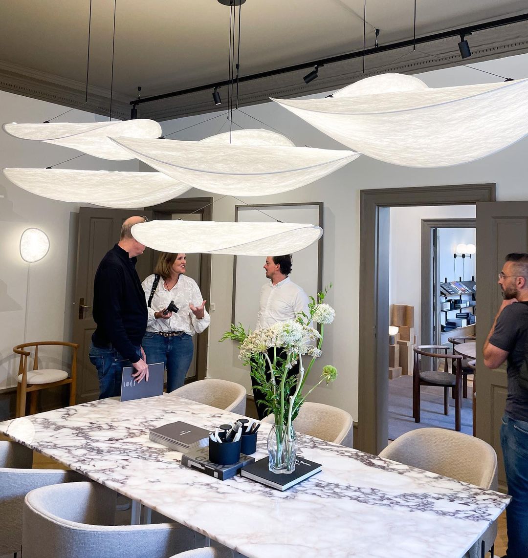 Sereca Suspension en Papier et Fibre de Verre - Neutralighting