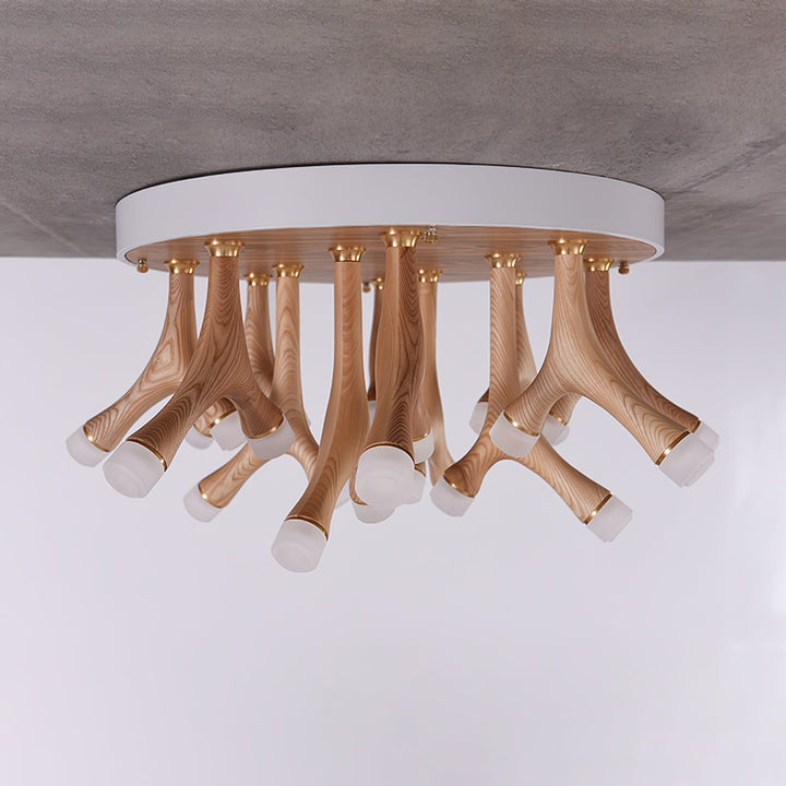 Vilorion Plafonnier Bois Inspiré de la Nature - Neutralighting