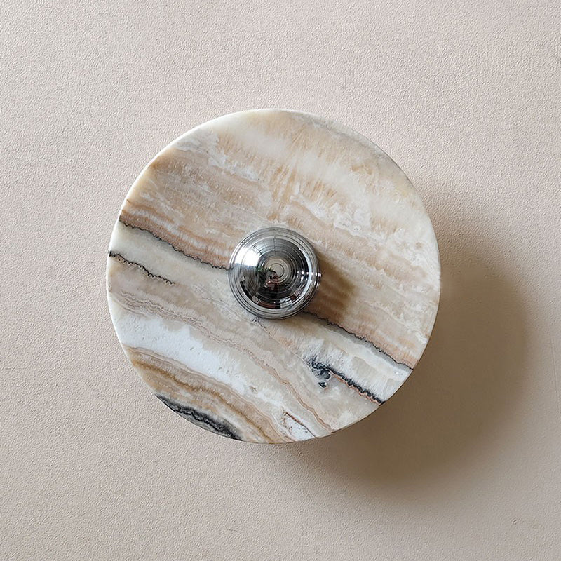 Olrine Moderne Minimaliste Marbre Métal Applique Murale - Neutralighting